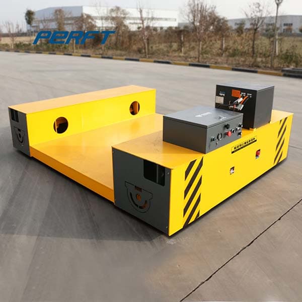 industrial motorized rail cart with led display 5 tons